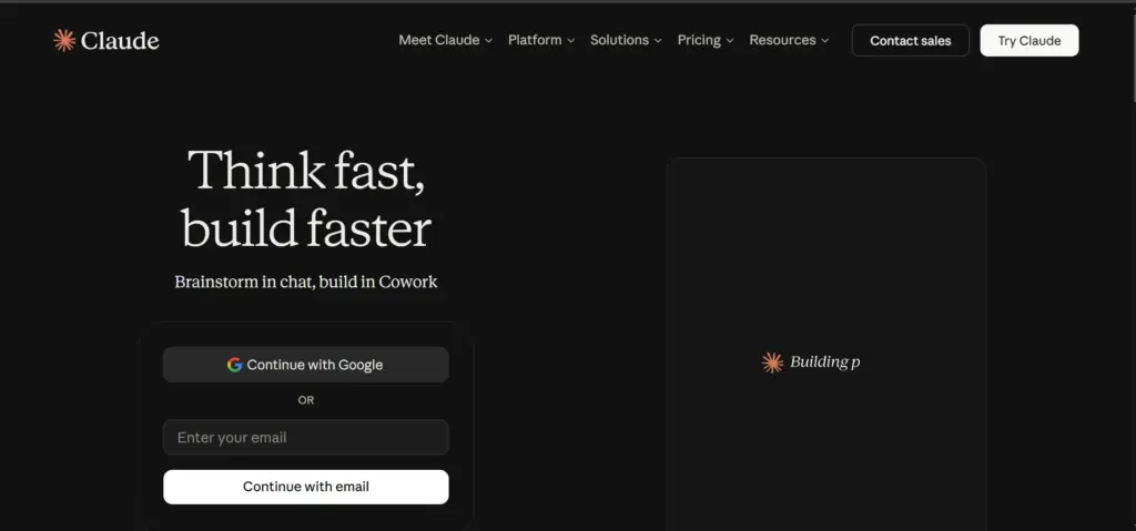 Claude AI writing Tool