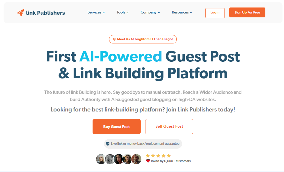 link building services by link publishers