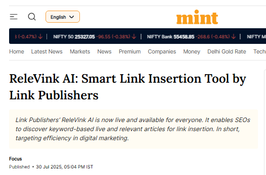 example of brand mention