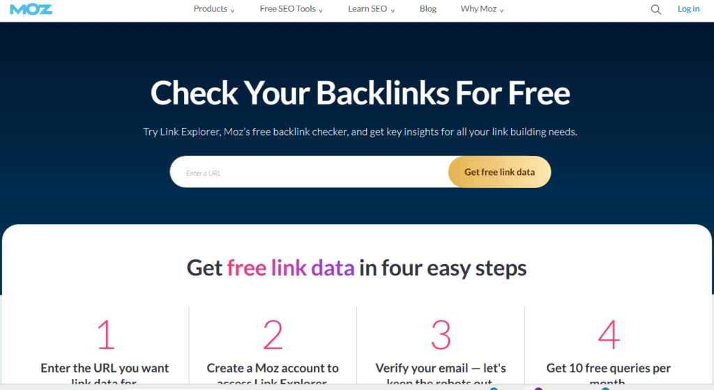 moz link explorer