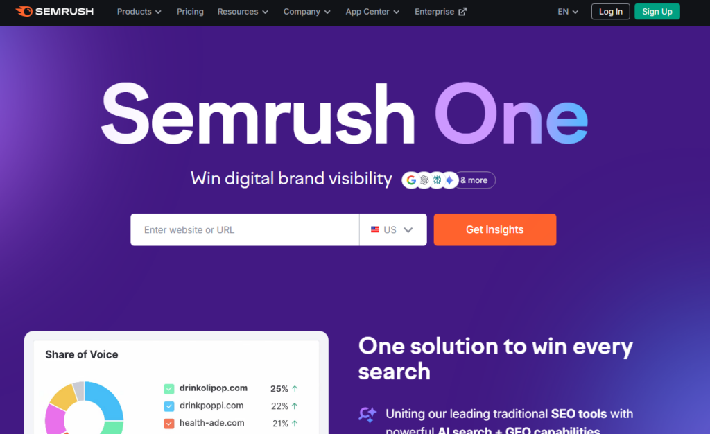 semrush link building platform