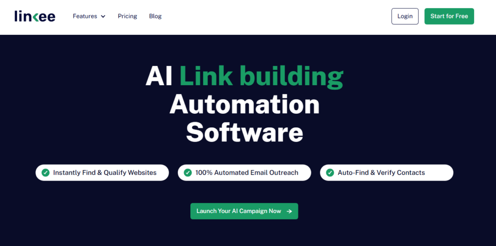 linkee link building platform