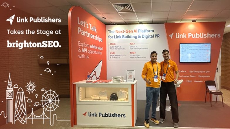 LatestLY — Link Publishers Showcases AI Link Building at BrightonSEO 2026