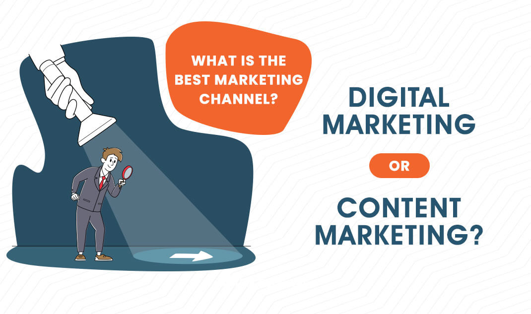 Digital marketing vs content marketing