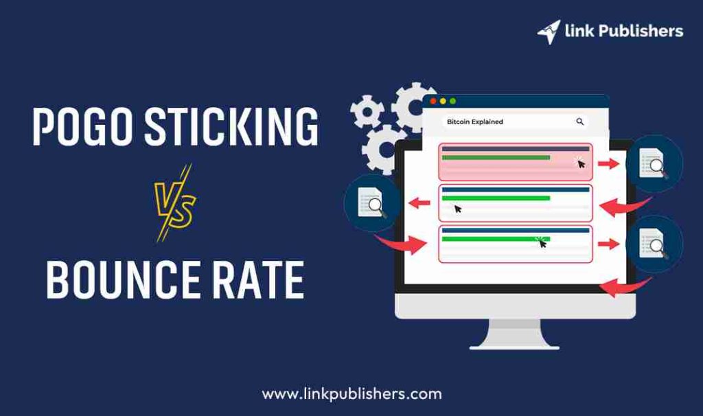 Pogo Sticking Vs Bounce Rate