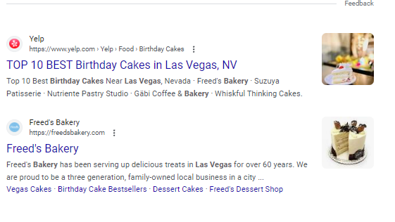 Local SERP results for Local SEO Multiple Locations