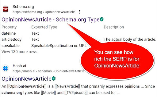 article schema example
