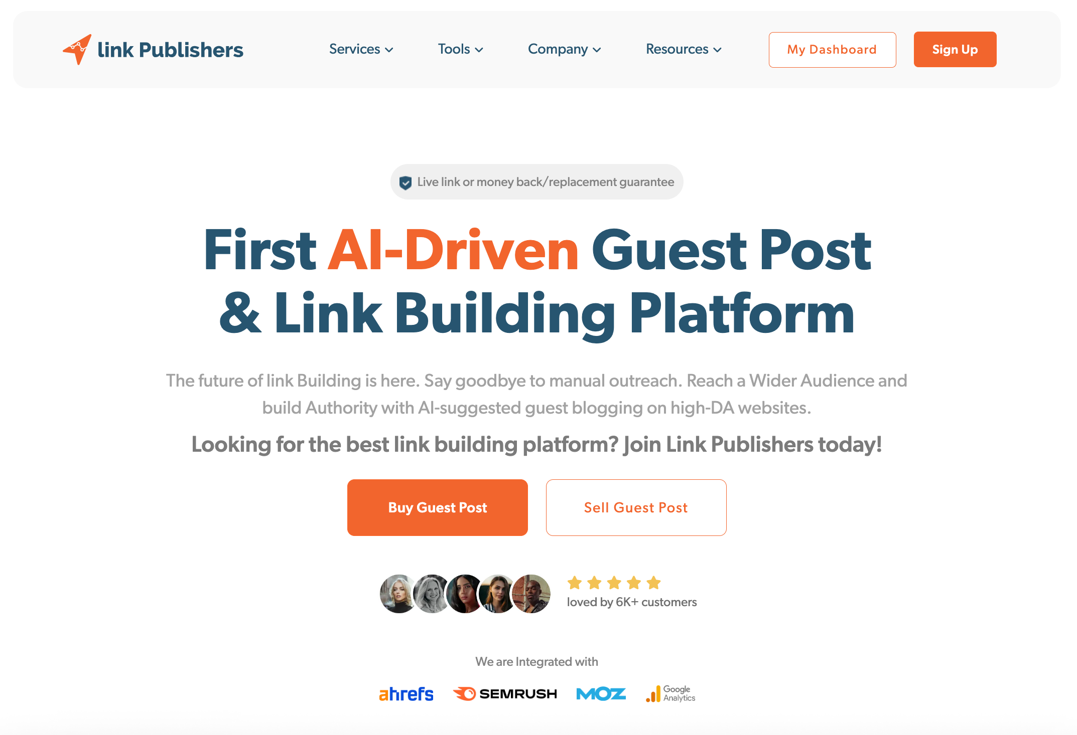 link publishers