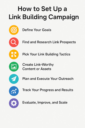 How to set up a link building campaign