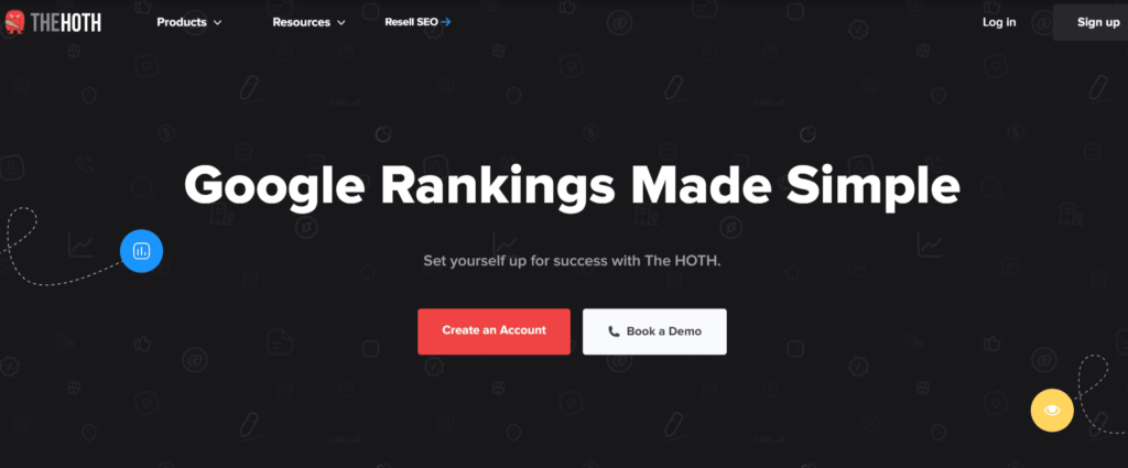 The Hoth link building platform