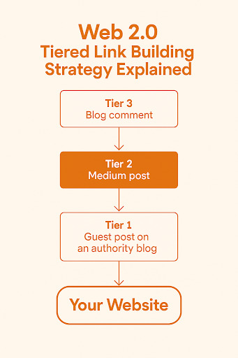 Web 2.0 Tiered Link Building Strategy Explained