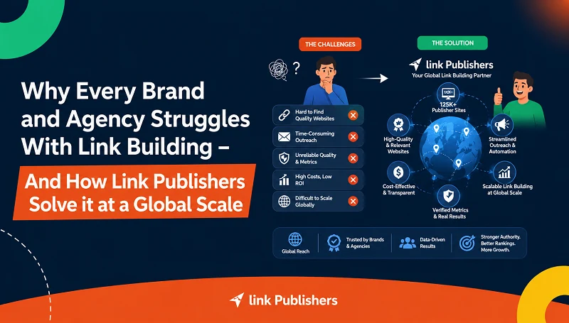 Why Every Brand and Agency Struggles With Link Building - And How Link Publishers Solve it at a Global Scale